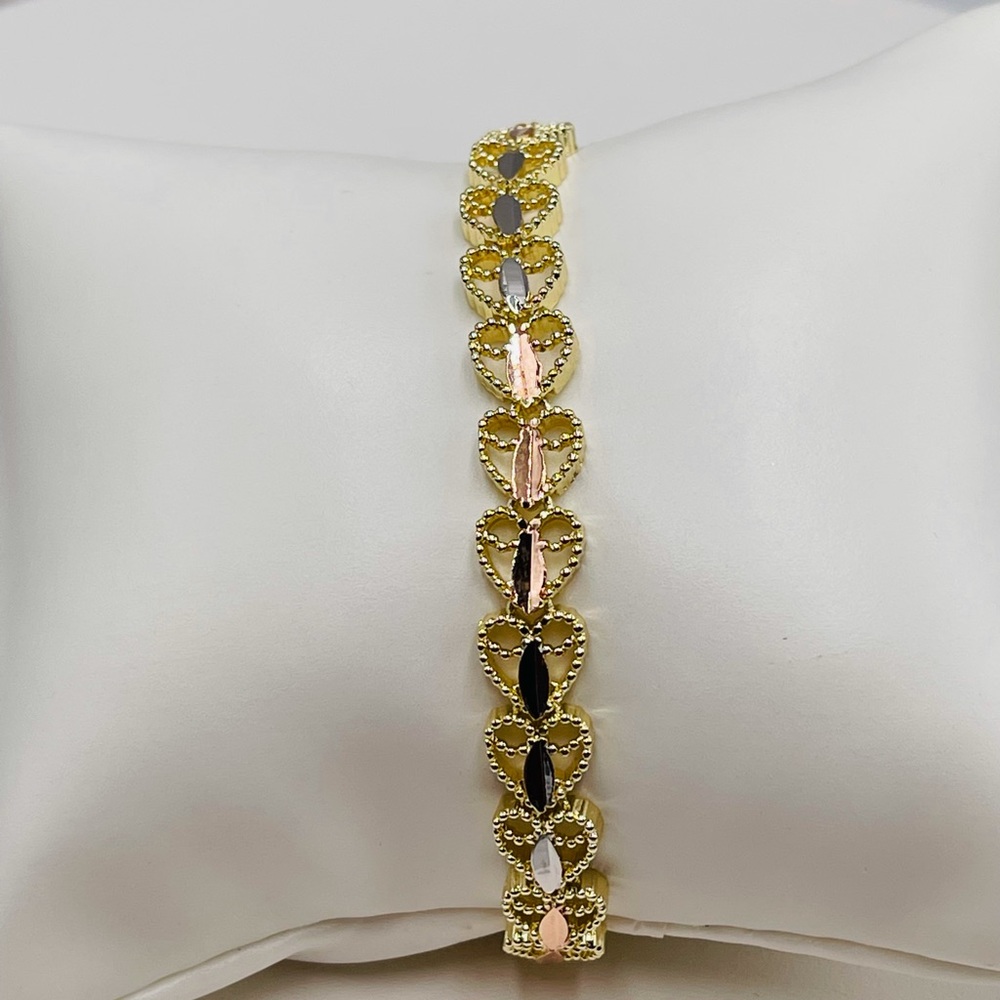 bracelet, Italian Gold plated - Picture 2 of 3